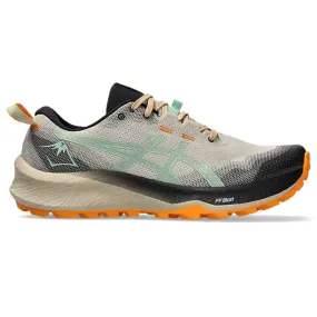ASICS GEL-TRABUCO 12 MEN Feather Grey/Dark Mint scarpa trail running uomo
