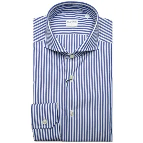 Camicia tailor fit a righe in cotone 