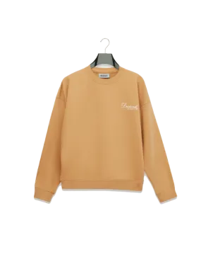 dropout Italics Crewneck Ochre