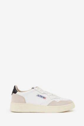 Sneakers 01 LOW in pelle bianca